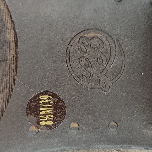 Lucky Brand Barstyn Boho Chic Ankle Boots Tan Size 8.5 - Picture 8 of 15